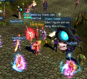 Nói chuyện với Chaos Goblin tại Noria (180,100)